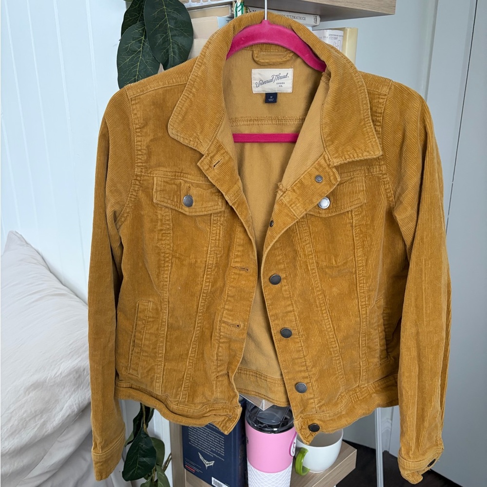 Universal Thread Women's Tan Corduroy Jacket